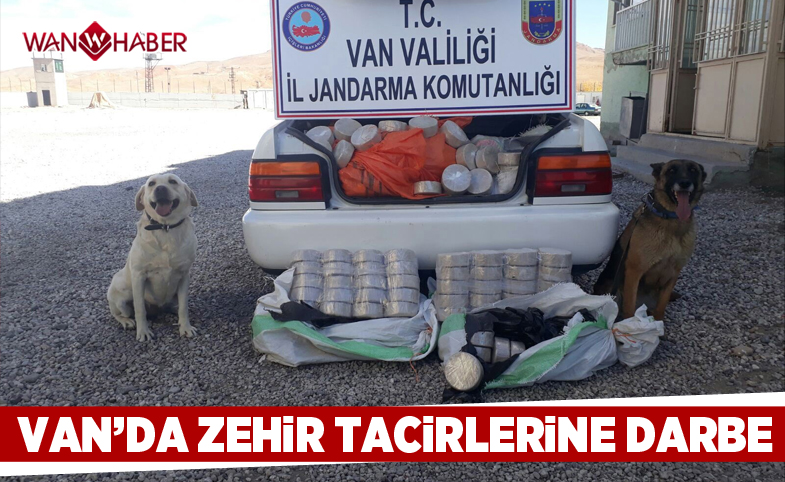 Van'da zehir tacirlerine darbe