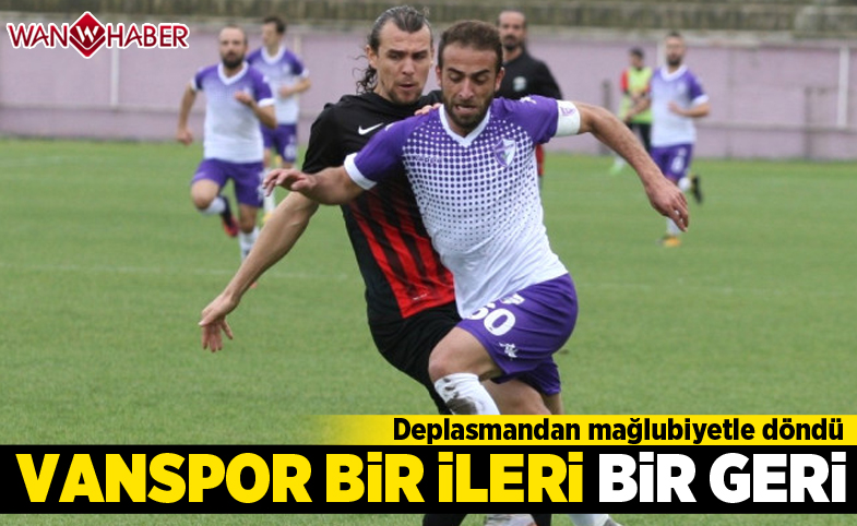 Vanspor deplasmanda kayıp