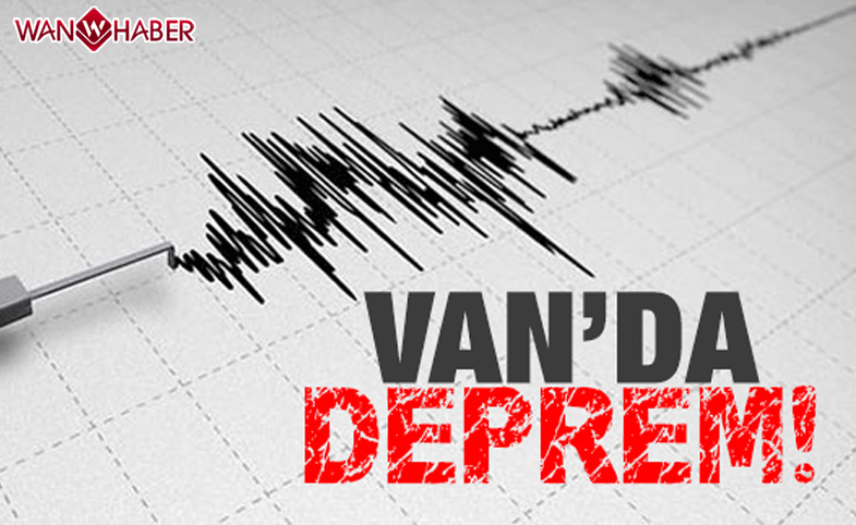 Van'da deprem 