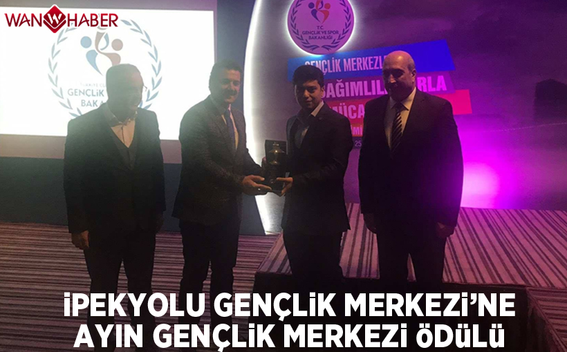 İpekyolu Gençlik Merkezine ‘Ayın Gençlik Merkezi’ ödülü