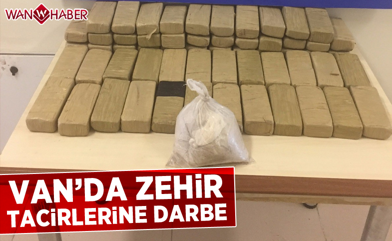 Van'da zehir tacirlerine darbe