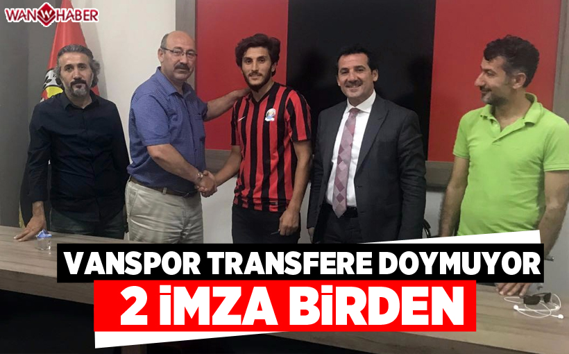 Vanspor transfere doymuyor