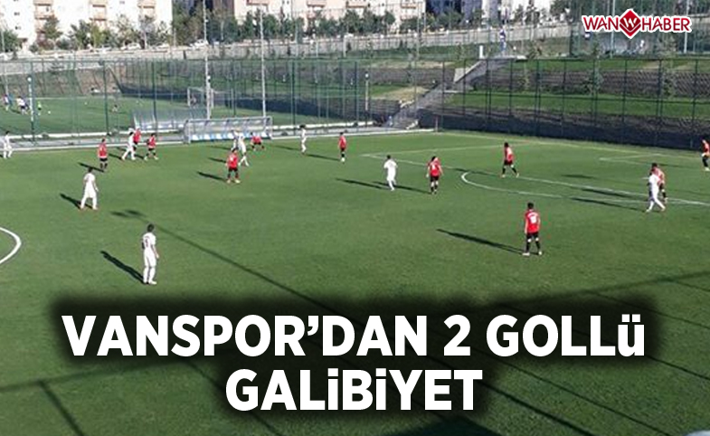 Vanspor'dan 2 gollü galibiyet