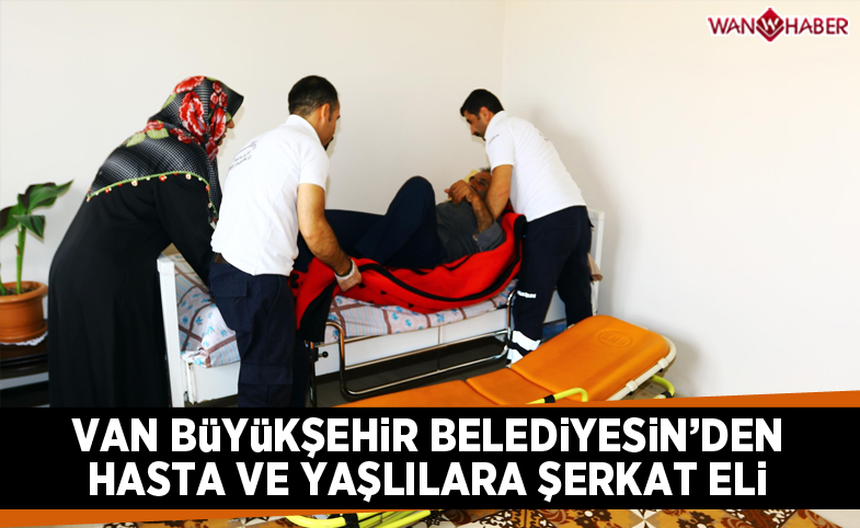 Büyükşehir’den hasta ve yaşlılara şefkat eli