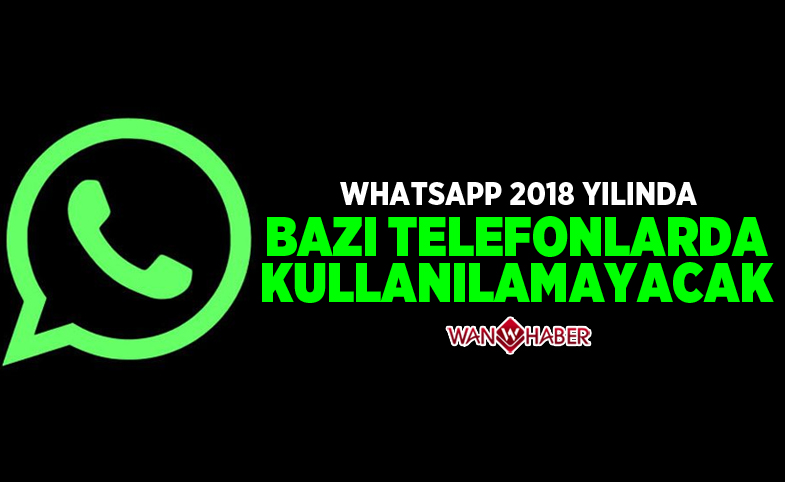 2018'de Whatsapp kullanılamayacak!