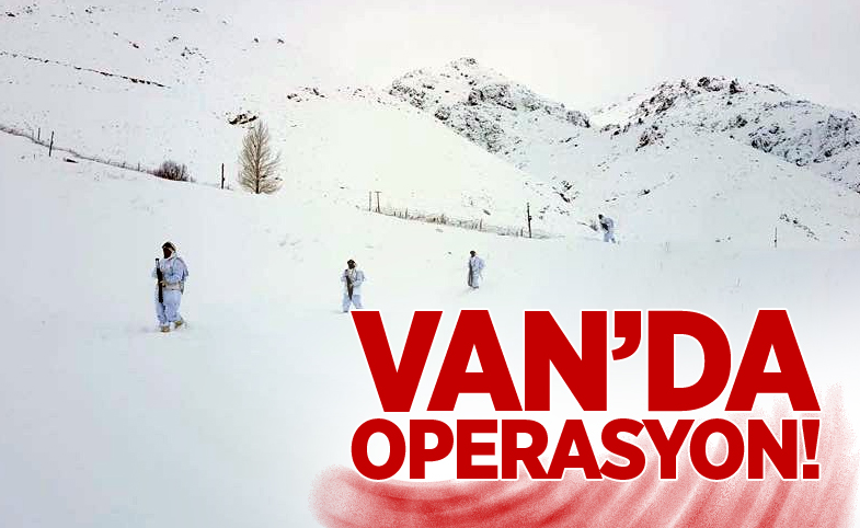 Van’da operasyon