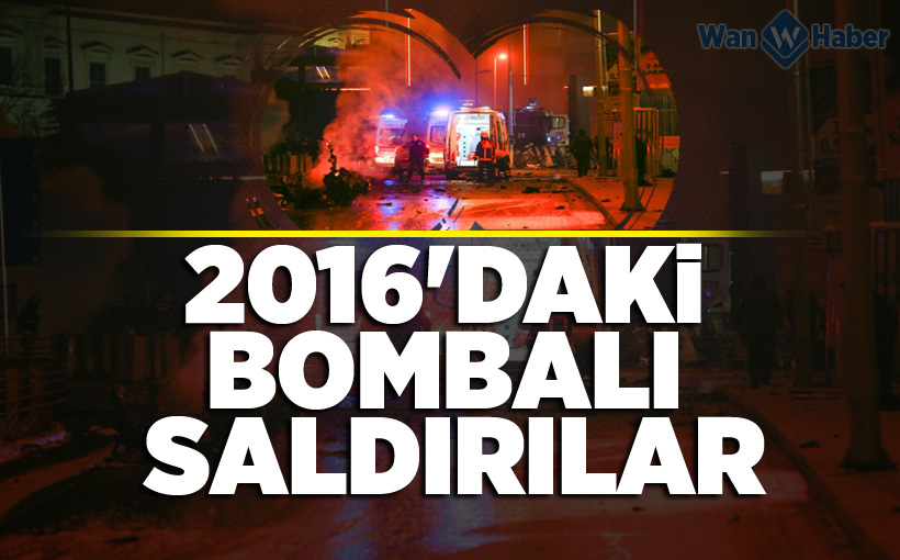 2016'daki bombalı saldırılar