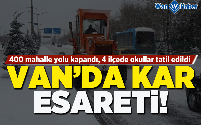 Van’da kar esareti