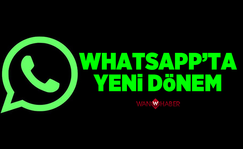 Whatsapp'ta yeni dönem