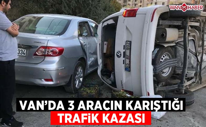 Van’da trafik kazası; 1 yaralı