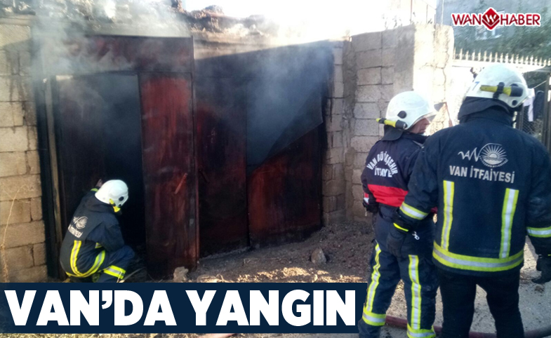 Van’da korkutan yangın