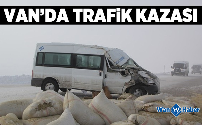 Van'da trafik kazası