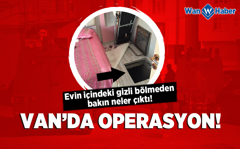 Van'da Operasyon: 3 Kişi Gözaltında!