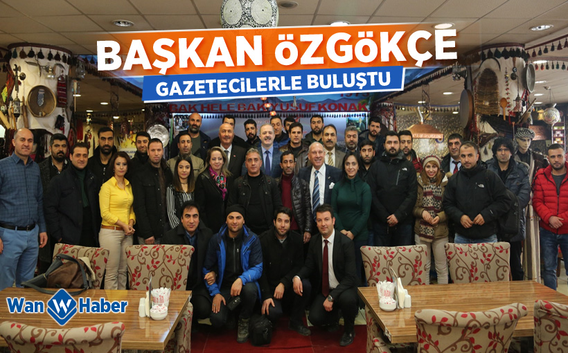 Başkan Özgökçe Gazetecilerle Buluştu