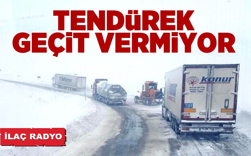 Tendürek Geçit Vermiyor!