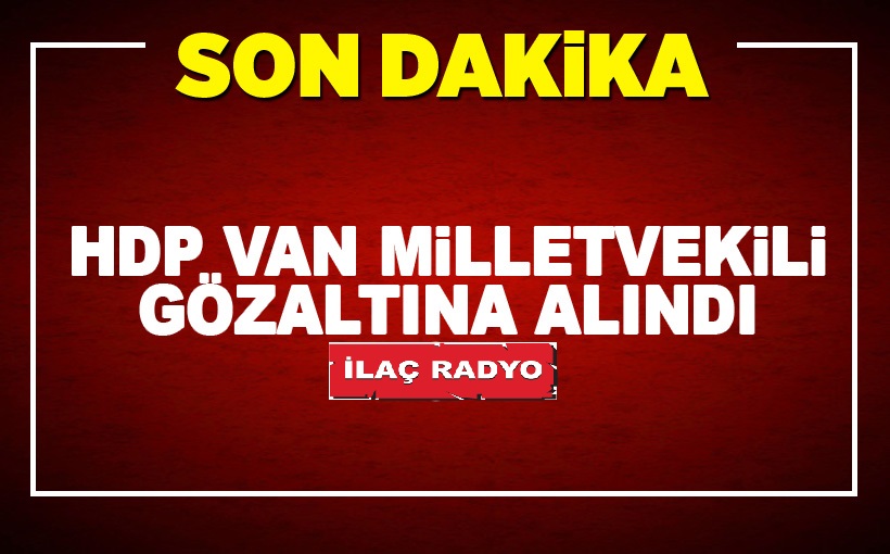 HDP Van Milletvekili Nadir Yıldırım Gözaltına Alındı