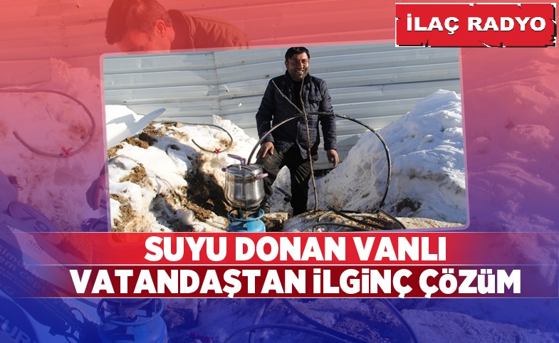 Suyu donan vatandaş çareyi düdüklü tencerede buldu