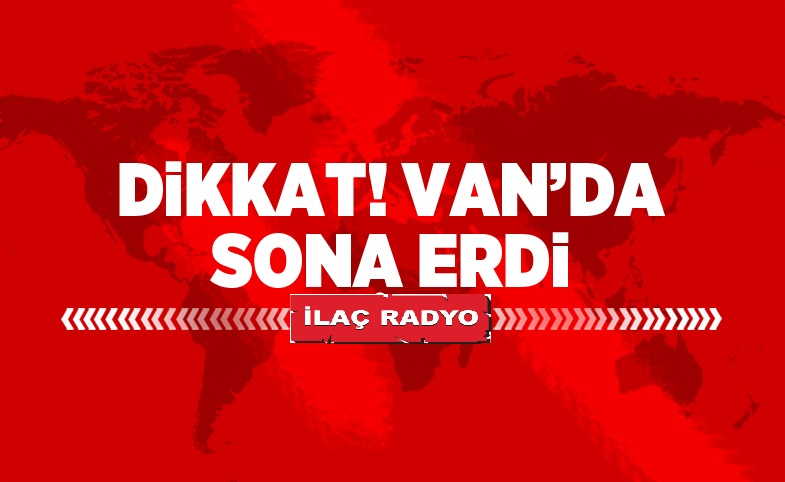 Van’da 2016-2017 av dönemi sona erdi