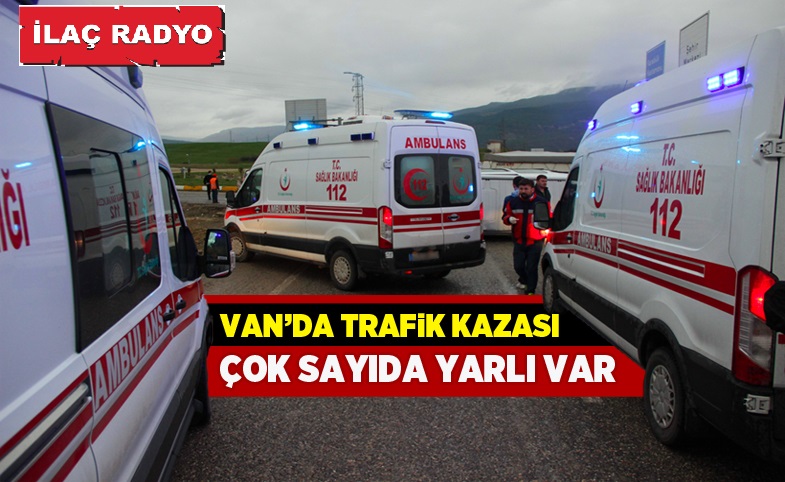 Van’da trafik kazası; 6 yaralı