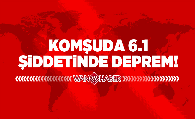 İran'da 6.1 Büyüklüğünde Deprem