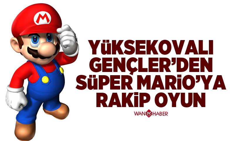 Yüksekovalı gençlerden Super Mario'ya rakip oyun