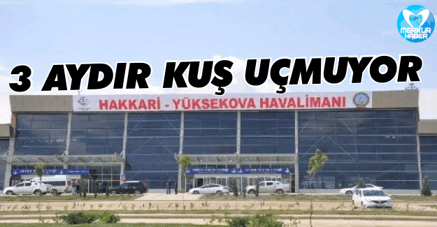 Yüksekova Havaalanı'nda  3 Aydır Uçuş Yapılmıyor