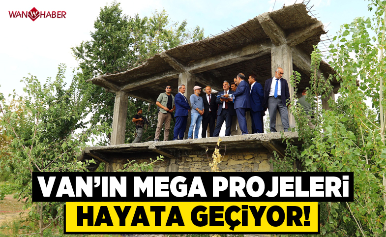 Vali Zorluoğlu, mega proje alanlarını inceledi