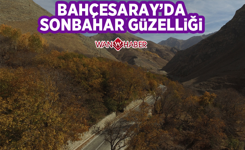 Bahçesaray’da sonbahar güzelliği