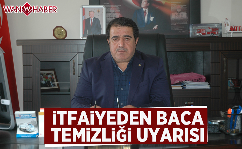 İtfaiyeden ‘baca temizliği’ uyarısı 