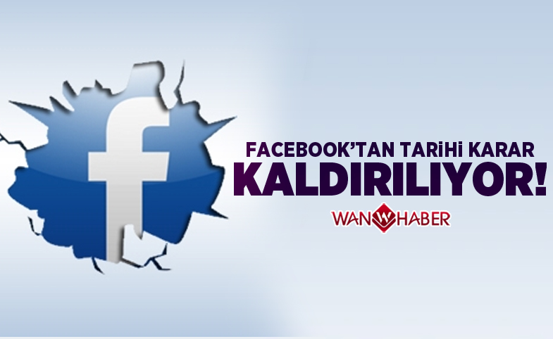 Facebook'tan tarihi karar: 'Beğen' butonu kaldırılıyor