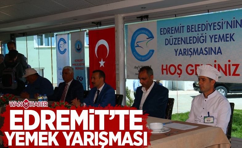 EDREMİT’TE YEMEK YARIŞMASI