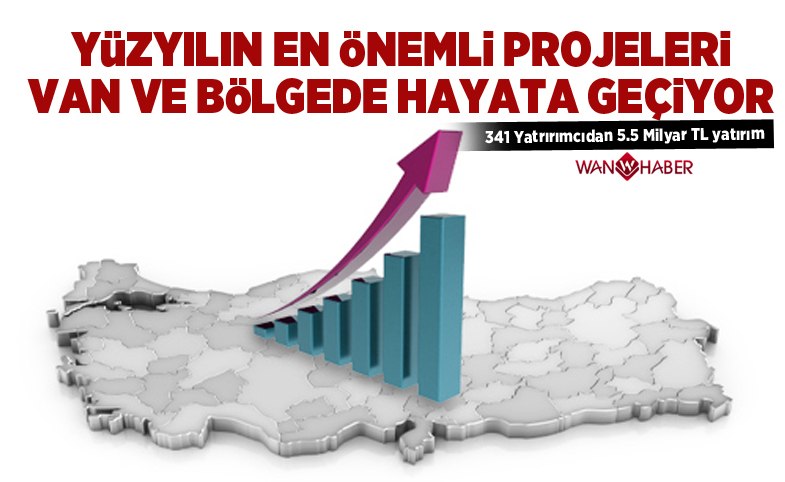 Yüzyılın en önemli projeleri Van ve bölgede hayata geçiyor