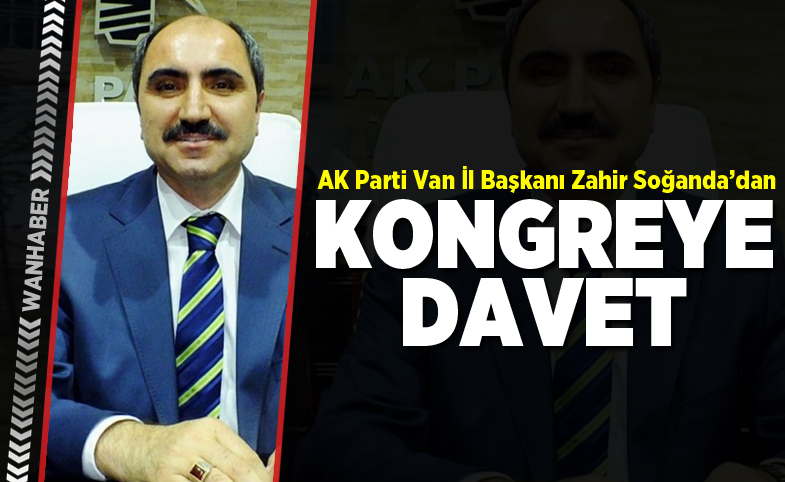 Başkan Soğanda'dan kongreye davet