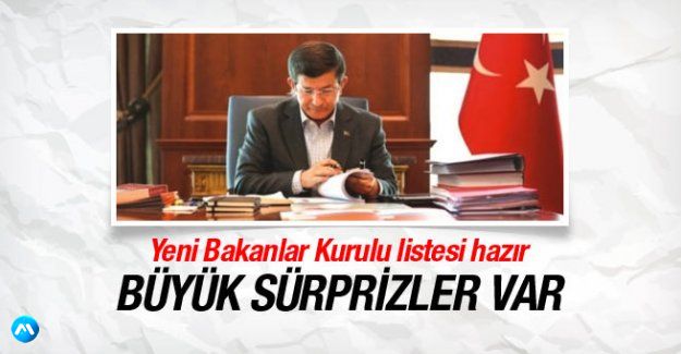 Yeni Kabinede Sürpriz İsimler!