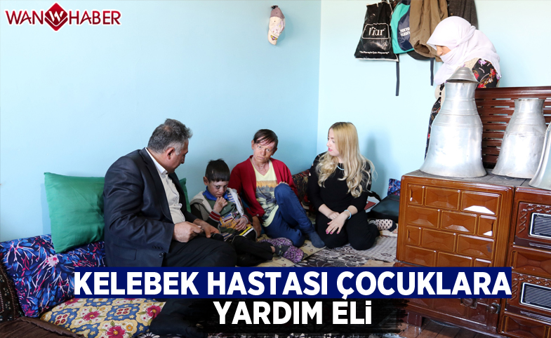 Kelebek hastası çocuklara yardım eli