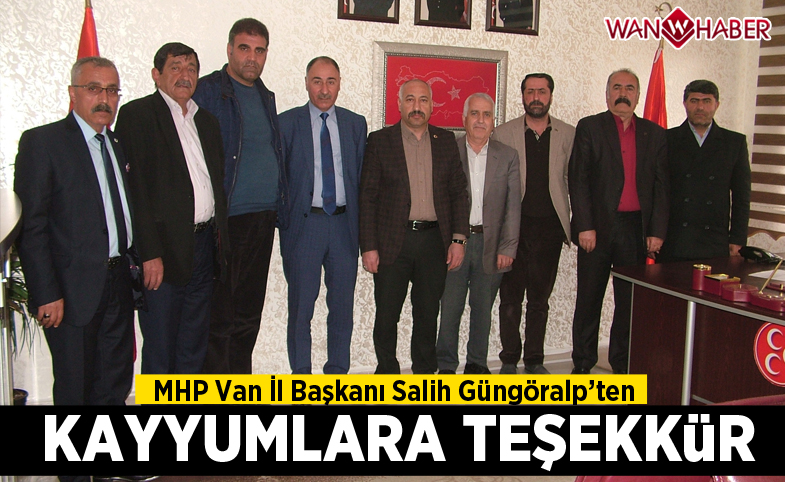 MHP’den kayyumlara teşekkür