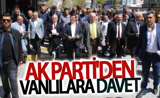 AK Parti Vanlıları 6. Olağan İl Kongresine davet etti