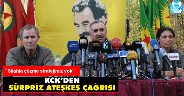 KCK'den Ateşkes Çağrısı