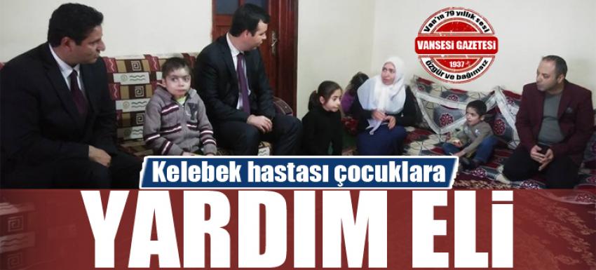 Kelebek hastası çocuklara yardım eli