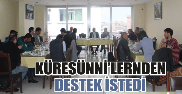 CHP Van Milletvekili Dayı Gürbüz, Küresünni'lerden Destek İstedi