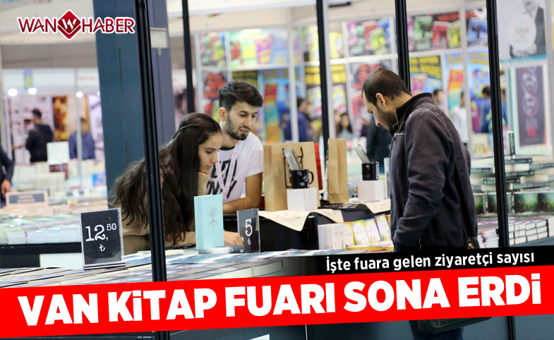 Van Kitap Fuarı sona erdi