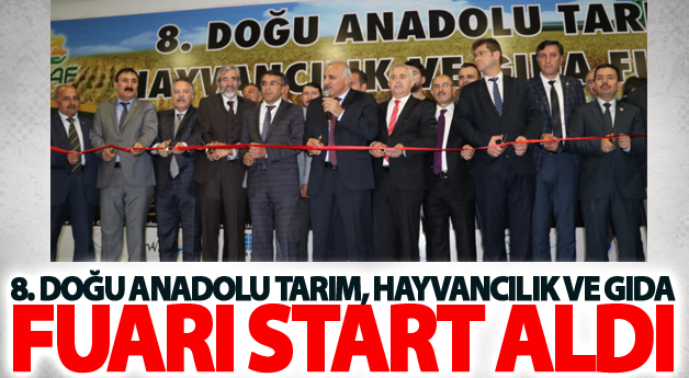 Van'da 8. Doğu Anadolu Tarım, Hayvancılık ve Gıda Fuarı start aldı