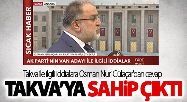 Gülaçar Takva ile ilgili iddialara aynı TV kanalından cevap verdi!