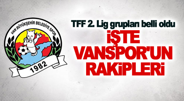 TFF 2. Lig grupları belli oldu