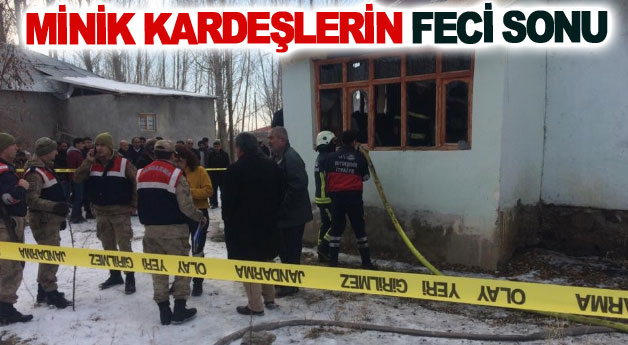 Minik kardeşlerin feci sonu