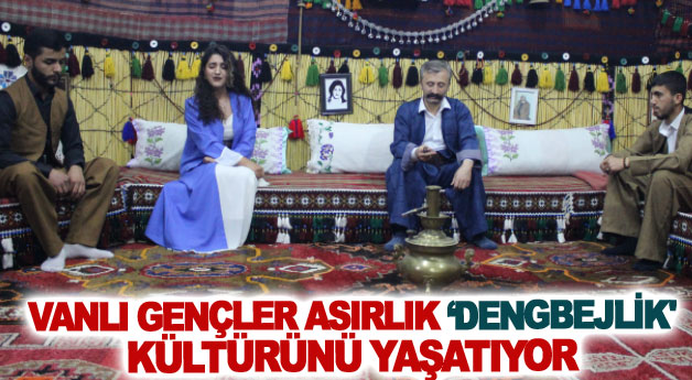 Vanlı gençler asırlık ‘dengbejlik' kültürünü yaşatıyor