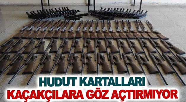 Hudut Kartalları kaçakçılara göz açtırmıyor