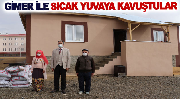 GİMER ile sıcak yuvaya kavuştular