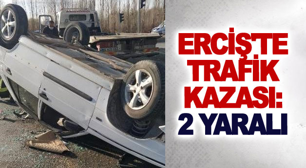 Erciş'te trafik kazası: 2 yaralı