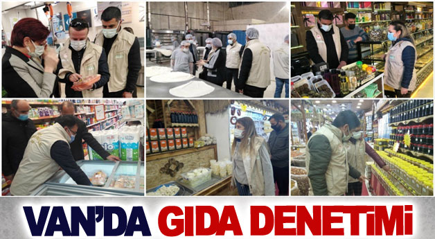 Van’da gıda denetimi